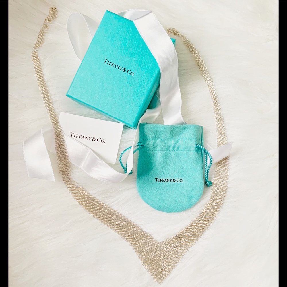 •AUTHENTIC• Tiffany & Co. Mesh Bib Necklace